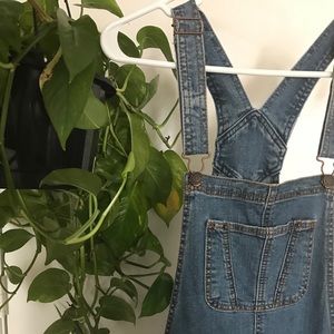 NWOT stretch straight legged overalls